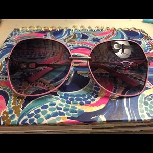 Pink sunglasses